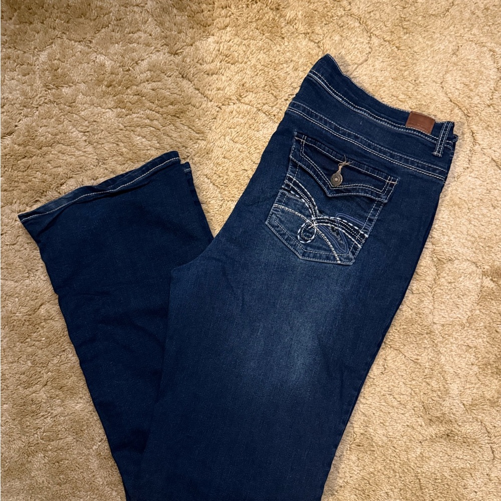 Wallflower Dark Blue Jeans